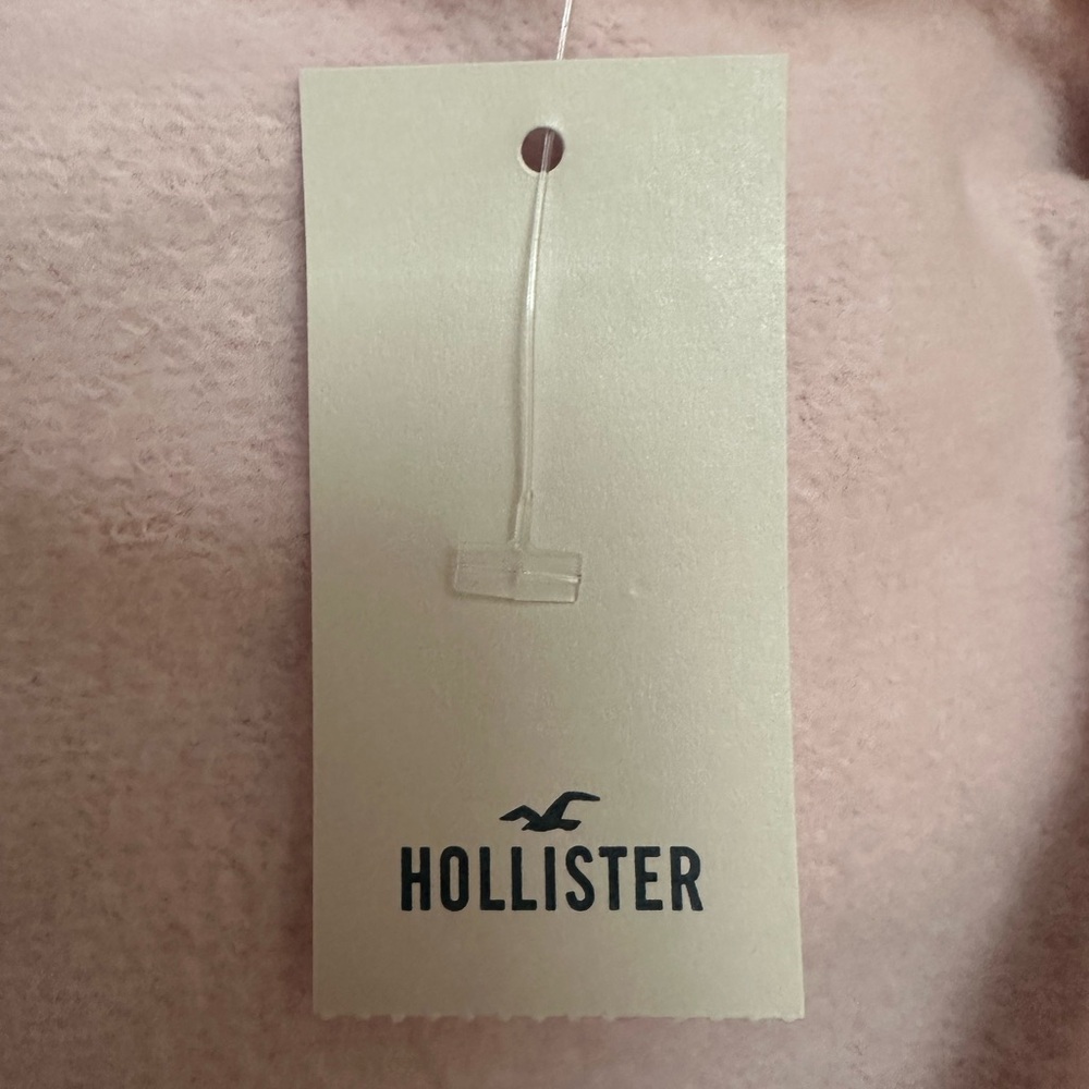 Hollister Light Pink Athletic Zip Hoodie - Picture 5 of 10